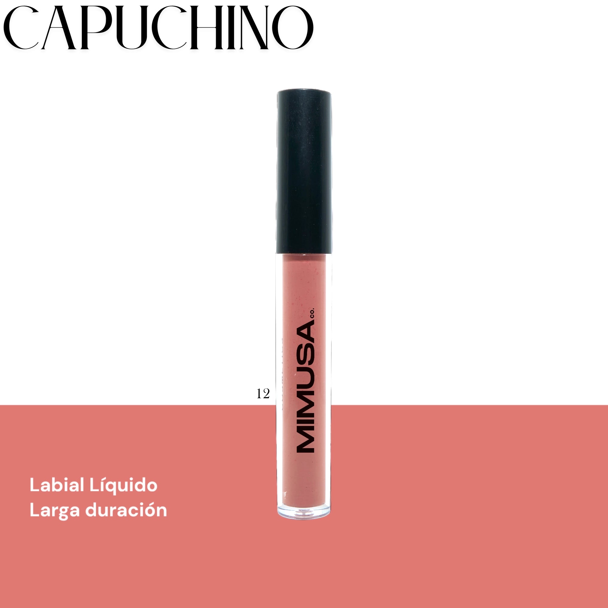 LIQUID LIPSTICK - CAPUCHINO 7g (No.12) - MIMUSA Co