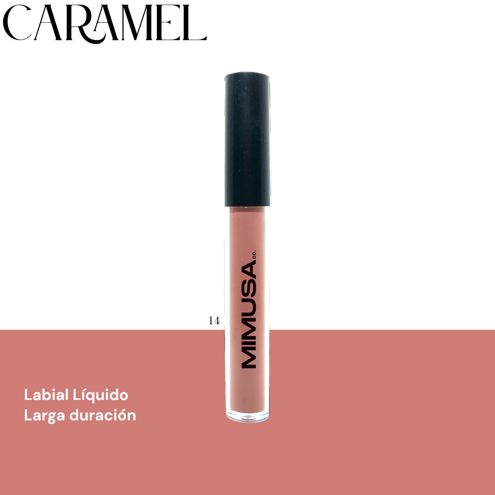 LIQUID LIPSTICK - CARAMEL 7g (No.14) - MIMUSA Co