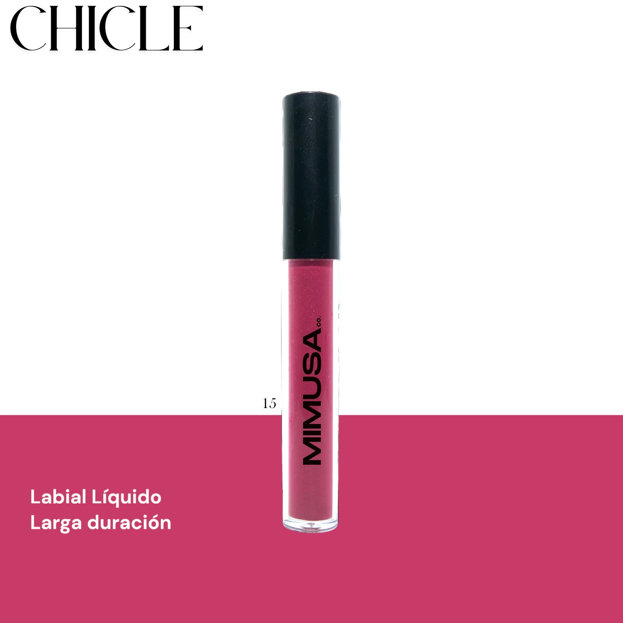 LIQUID LIPSTICK - CHICLE 7g (No.15) - MIMUSA Co