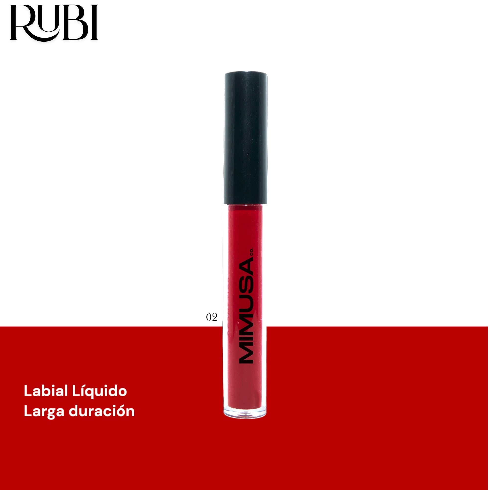 LIQUID LIPSTICK - RUBI 7g (No.02) - MIMUSA Co
