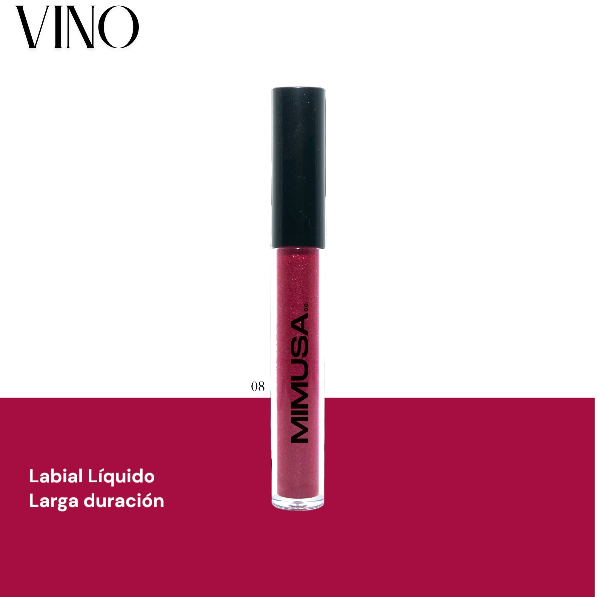 LIQUID LIPSTICK - VINO 7g (No.08) - MIMUSA Co