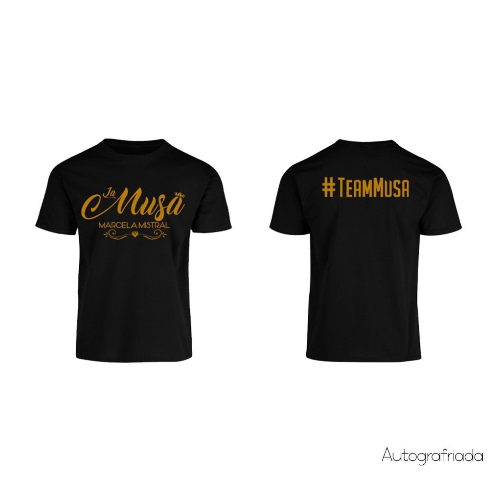 PLAYERA MUSA MISTRAL OFICIAL DORADA - MIMUSA Co